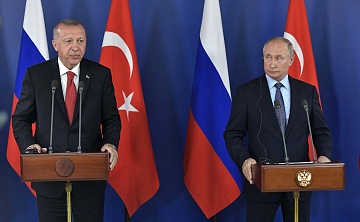 Владимир Путин пригласил Президента Турции Реджепа Тайипа Эрдогана принять участие в Российской энергетической неделе