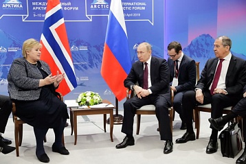 Встреча с Премьер-министром Норвегии Эрной Сульберг