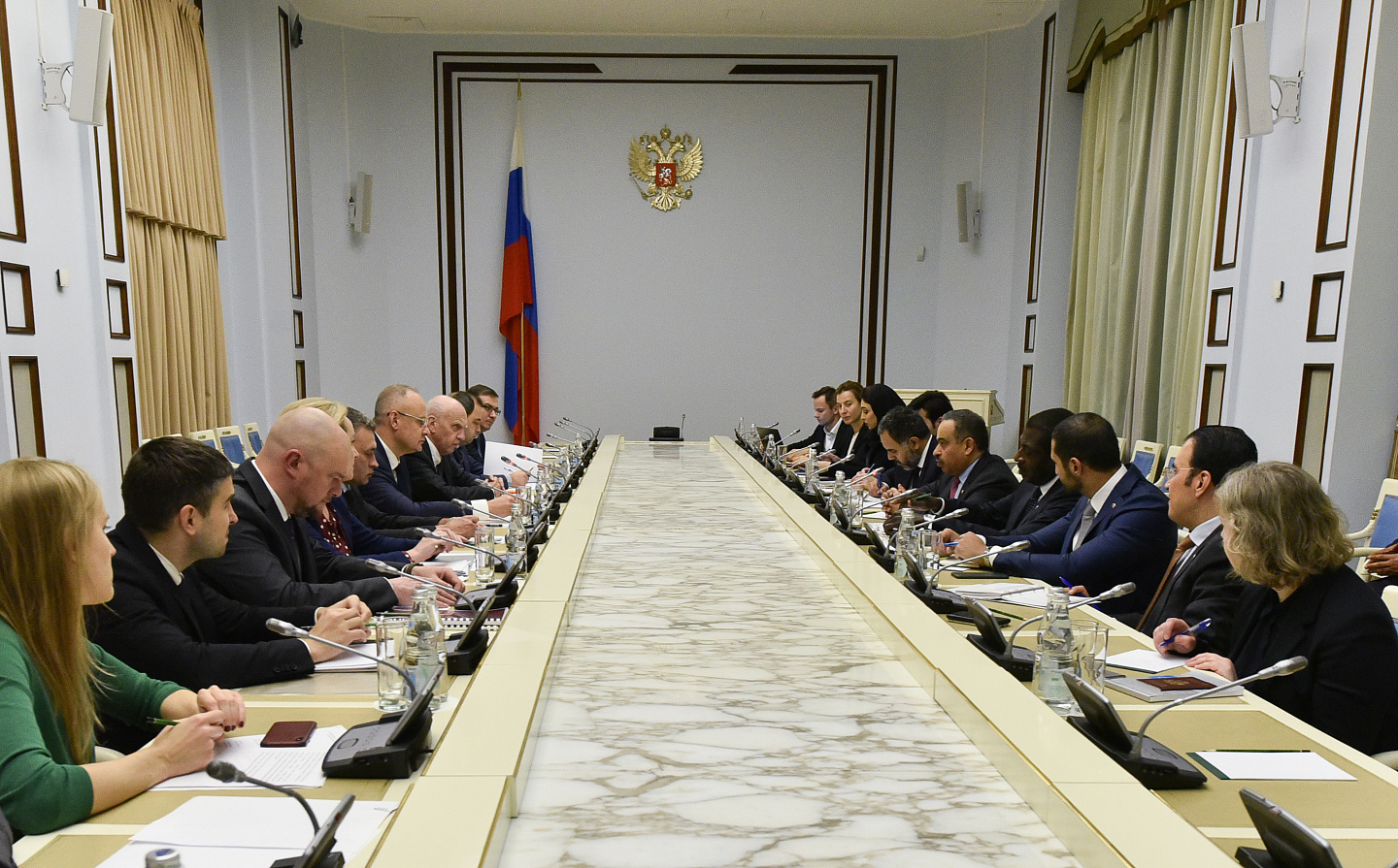В Москве обсудили актуальные вопросы сотрудничества России и Катара