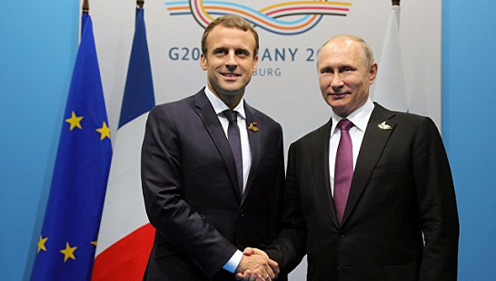 Президент Франции Эммануэль Макрон примет участие в ПМЭФ–2018