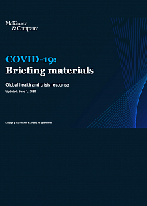 COVID-19: обзор по состоянию на 1 июня 2020 года