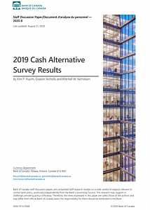 Результаты исследования альтернатив наличным деньгам - 2019