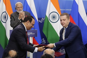 Россия и Индия подписали соглашение о сотрудничестве