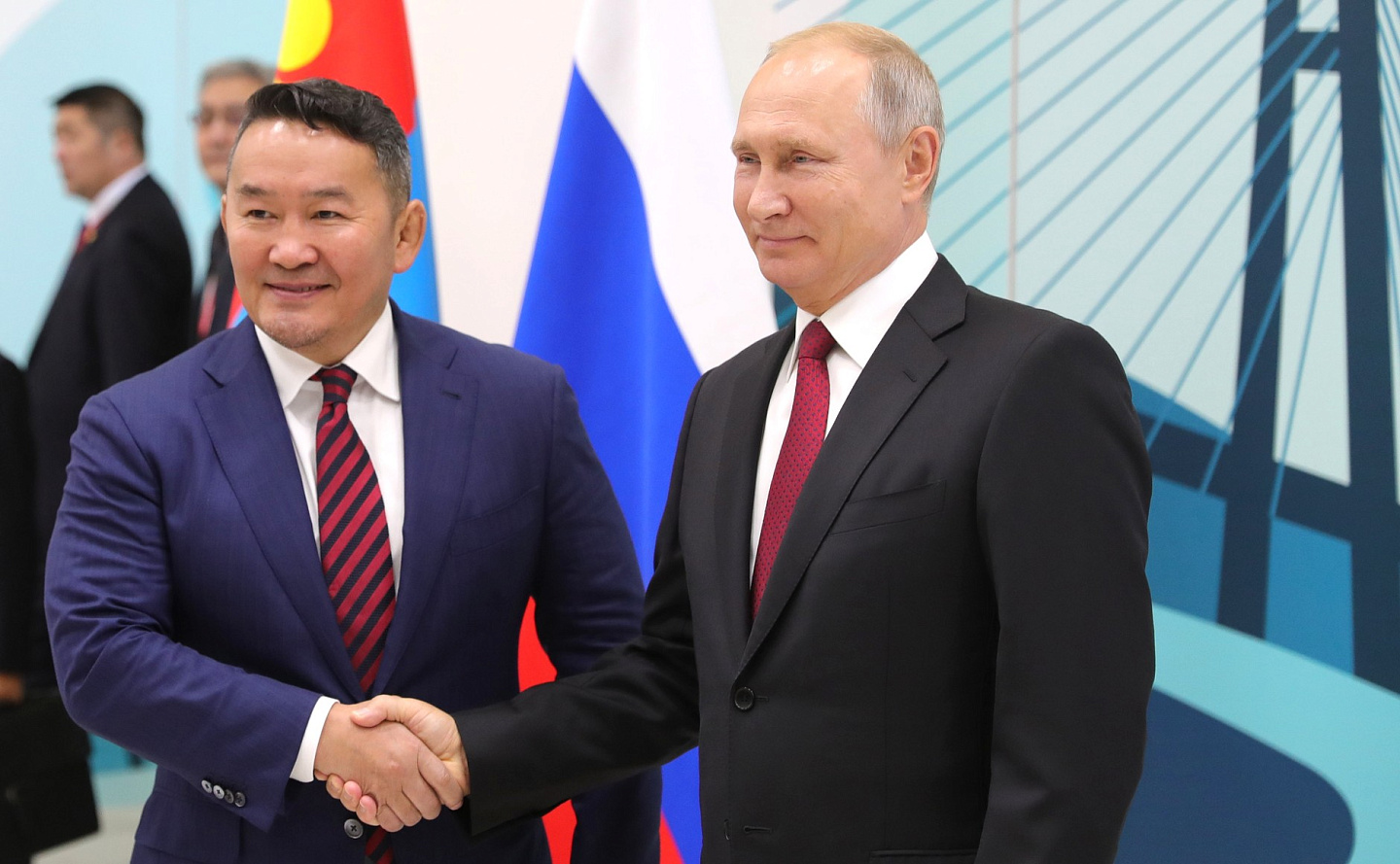 Встреча с Президентом Монголии Халтмагийн Баттулгой