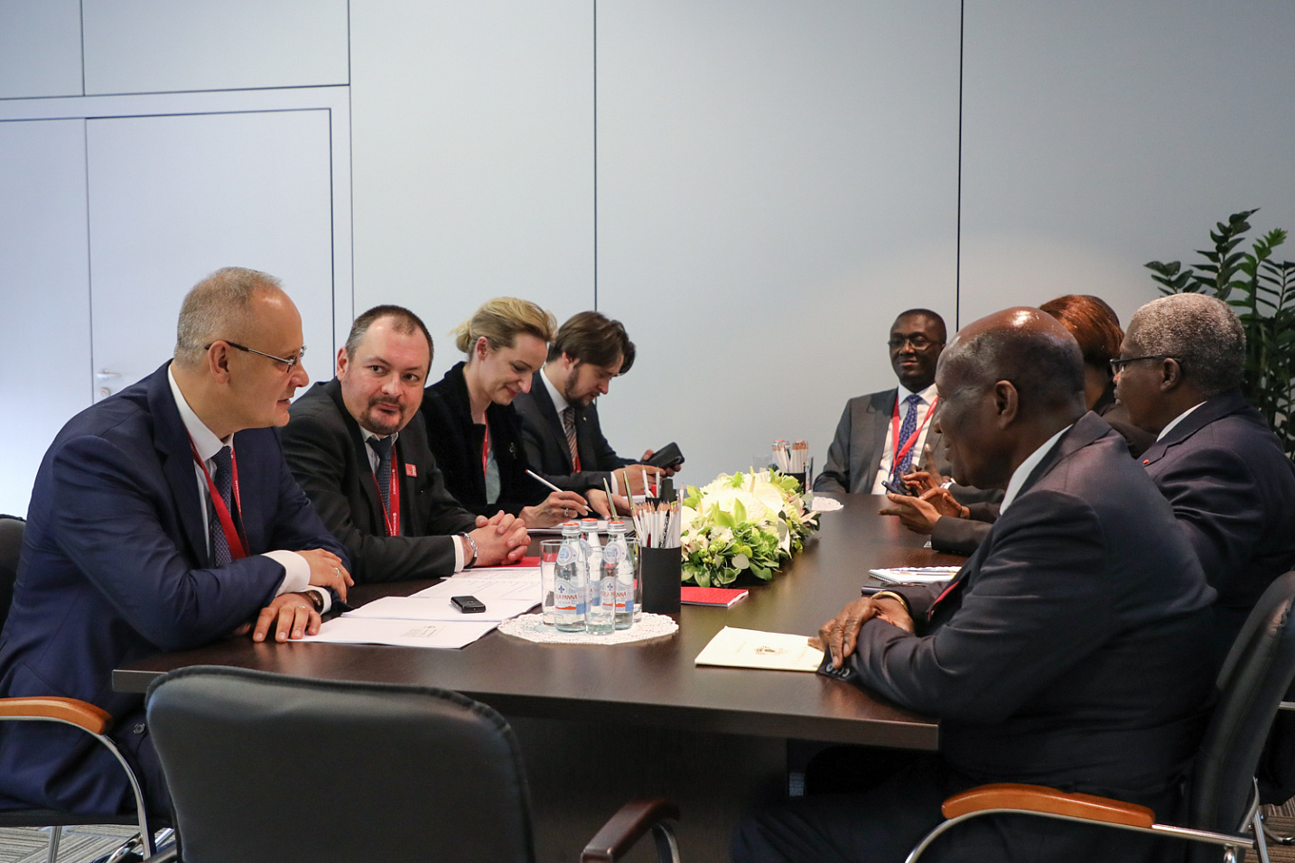 Россия и Республика Кот-д’Ивуар обсудили развитие торгово-экономических отношений и участие в саммите «Россия – Африка»