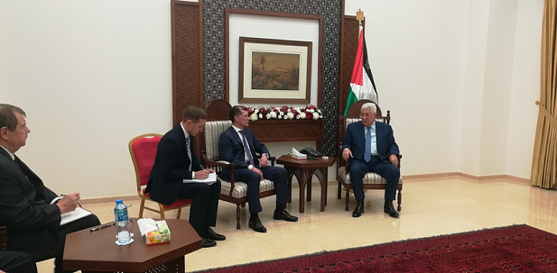 Министр труда и социальной защиты Максим Топилин пригласил палестинских коллег на ПМЭФ