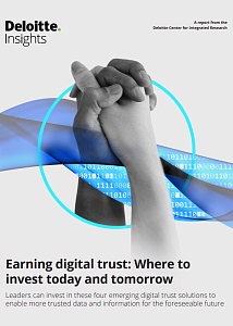 Завоевание цифрового доверия. Куда инвестировать сегодня и завтра