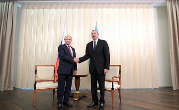 Владимир Путин и Ильхам Алиев рассказали о развитии традиционно добрососедских отношений России и Азербайджана