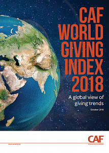 Всемирный индекс благотворительности 2018: глобальный обзор тенденций развития благотворительности