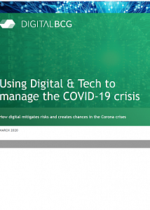 Цифровые технологии как помощь в борьбе с кризисом COVID-19