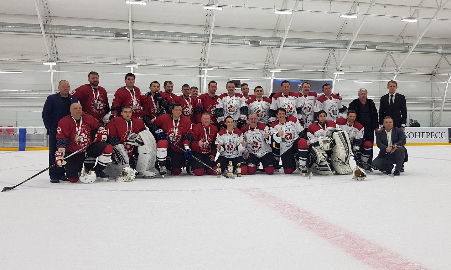 Roscongress Sport Club открыл сезон хоккейных матчей